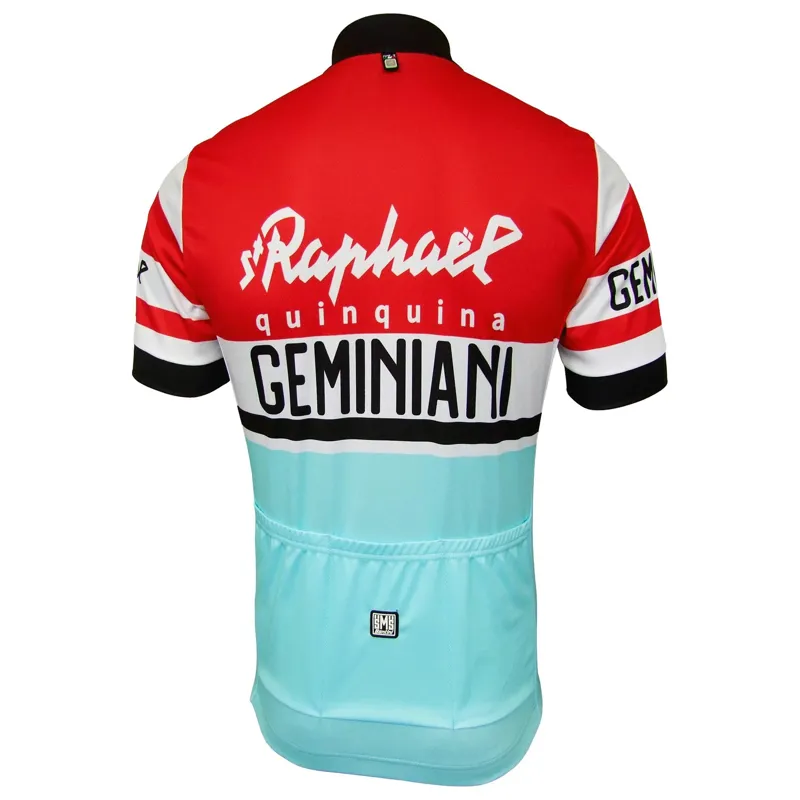 Santini 2022 ST RAPHAEL GEMINIANI QUINQUINA RETRO SHORT SLEEVE JERSEY 3 Santini 2022 ST RAPHAEL GEMINIANI QUINQUINA RETRO SHORT SLEEVE JERSEY