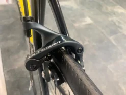 De Ver Flight Shimano Ultegra 105 Mix Aluminium Road Race Bike In Yellow -Bicycle Promotion Shop FlightUltegra1054