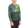Altura Spark Light Weight Kids Long Sleeve Jersey In Olive -Bicycle Promotion Shop al25kmess1 57429