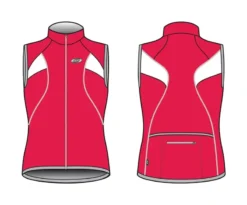 BBB CoolGirl Womens Sleeveless Jersey In Red