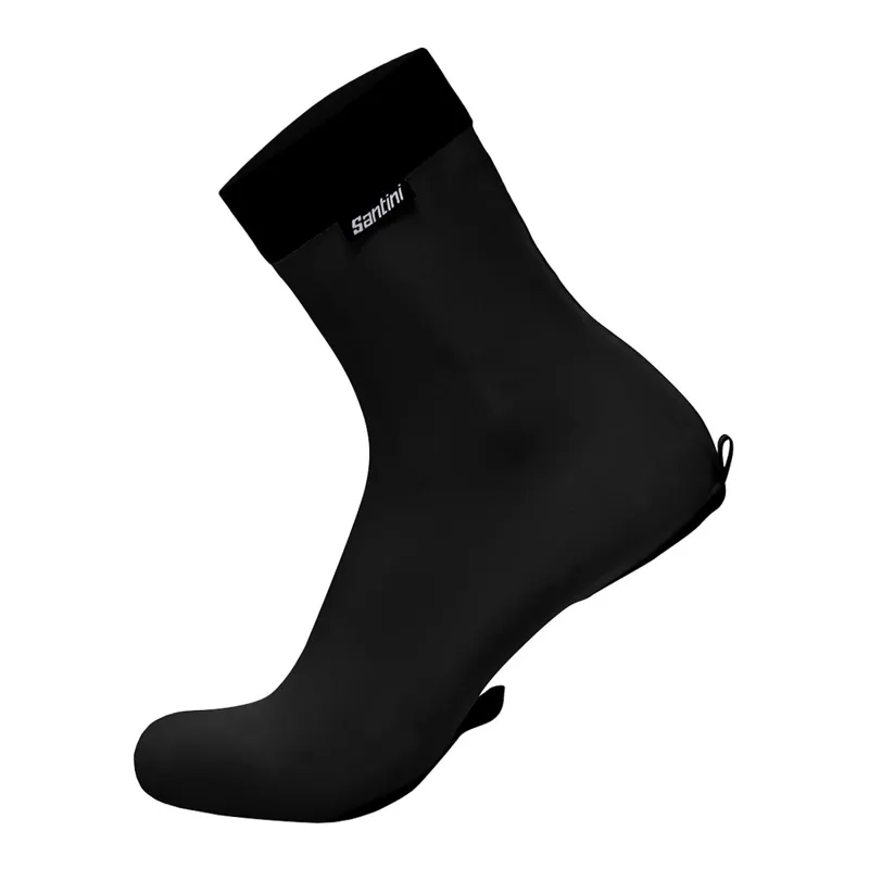 Santini 365 Lycra TT Shoe Covers In Black 3 Santini 365 Lycra TT Shoe Covers In Black