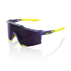 100% Speedcraft Purple Lens Sunglasses In Digital Brights