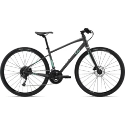 2022 Liv Alight 1 DD Disc Womens Hybrid Bike In Dark Grey