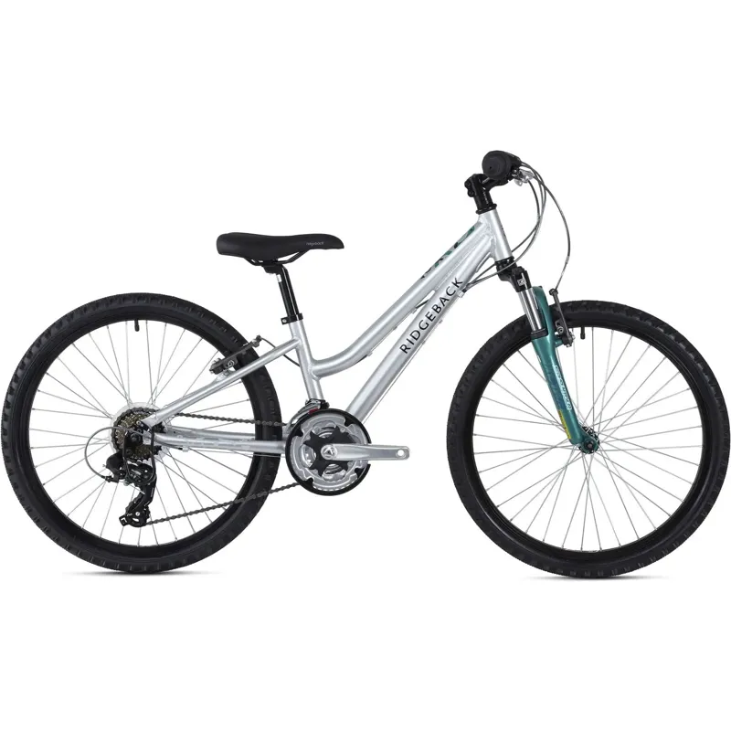 Ridgeback Destiny 24in Kids Bike In Silver 3 Ridgeback Destiny 24in Kids Bike In Silver