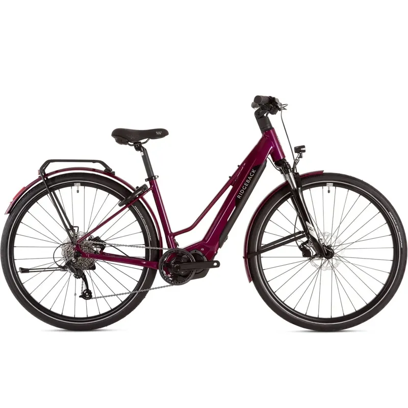 Ridgeback Advance 2W Electric Road Bike In Purple 3 Ridgeback Advance 2W Electric Road Bike In Purple