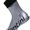 Santini 365 Falco TT Shoe Covers In Silver -Bicycle Promotion Shop citrsim santini falcottshoecover silver