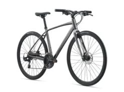 2021 Giant Escape 3 Disc Hybrid Bike In Metallic Black -Bicycle Promotion Shop citrsim2110118 plus 2