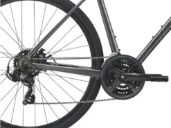 2021 Giant Escape 3 Disc Hybrid Bike In Metallic Black -Bicycle Promotion Shop citrsim2110118 plus 6