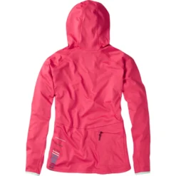 Madison Zena Long Sleeved Womens Hooded Top In Red