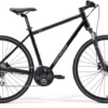 2022 Merida Crossway 20D MY22 Hybrid Bike In Black -Bicycle Promotion Shop crossway 20 blkgry my2021