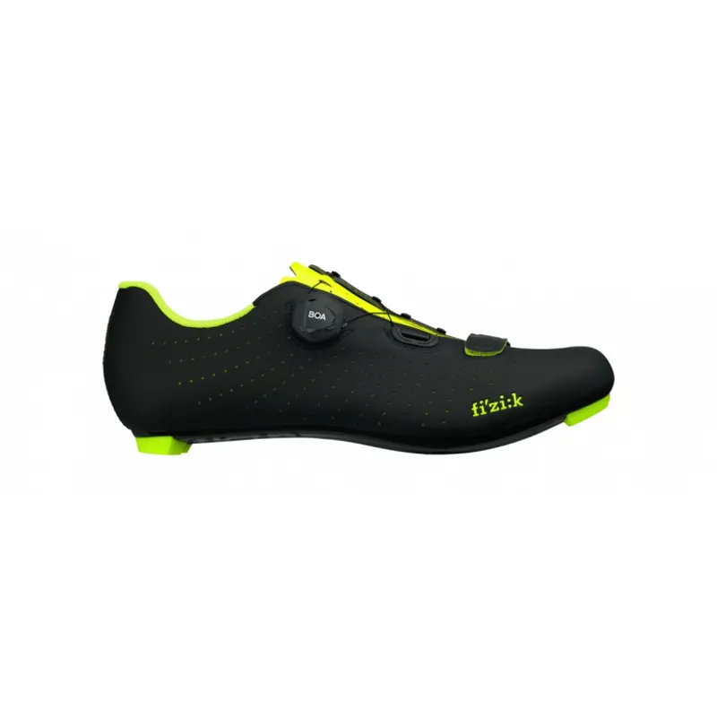 Fizik R5 Tempo Overcurve 37.5 Road Shoes In Black/Yellow 3 Fizik R5 Tempo Overcurve 37.5 Road Shoes In Black/Yellow