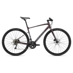 Giant FastRoad AR 3 Fitness Bike In Charcoal Plum