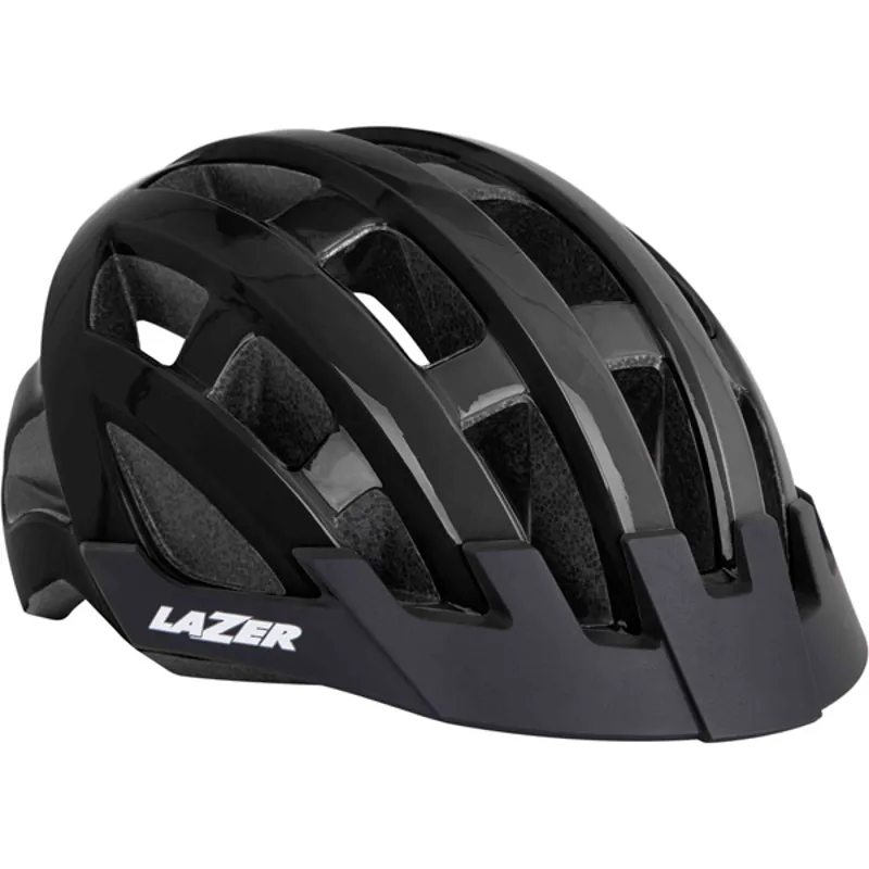 Lazer Compact 54-61cm Uni-Adult Helmet In Black 3 Lazer Compact 54-61cm Uni-Adult Helmet In Black