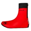 Endura FS260 Pro Slick Overshoe In Red -Bicycle Promotion Shop e1188rd lg