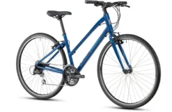 2021 Ridgeback Velocity Open Frame Hybrid Bike In Blue