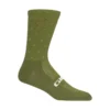 Giro Comp Racer High Rise Cycling Socks In Green -Bicycle Promotion Shop gi14chr 42357