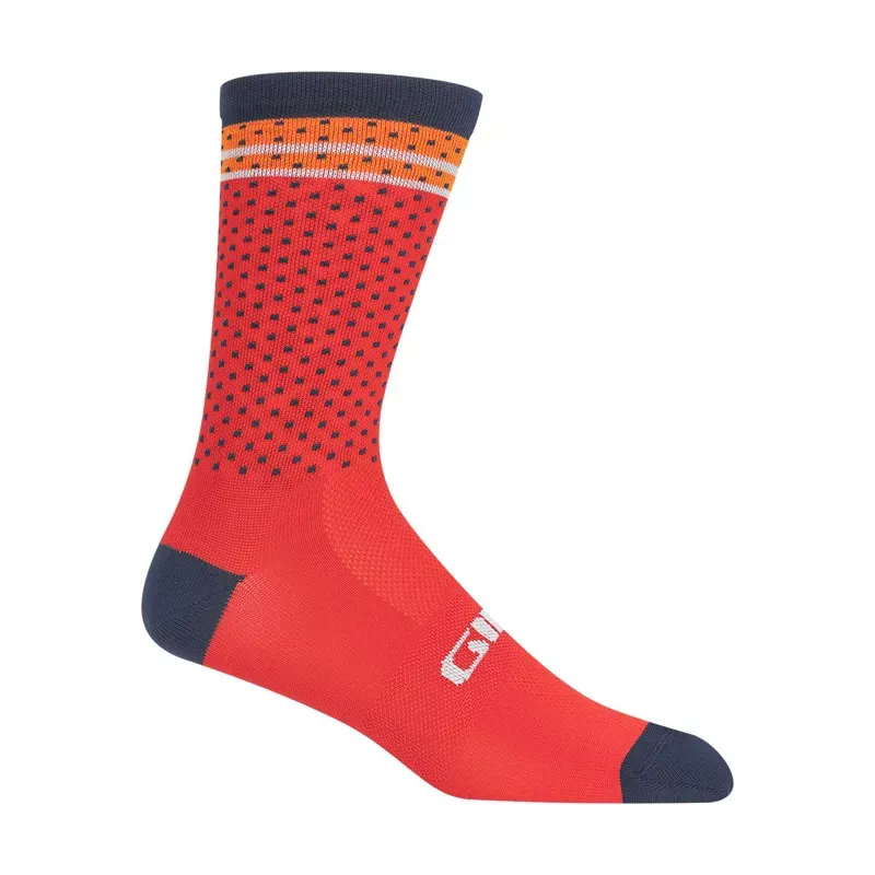 Giro Comp Racer High Rise Cycling Socks In Red 3 Giro Comp Racer High Rise Cycling Socks In Red