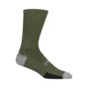 Giro HRc Team Cycling Socks In Green -Bicycle Promotion Shop gi14hrc 52032 gi14hrctrailgrn