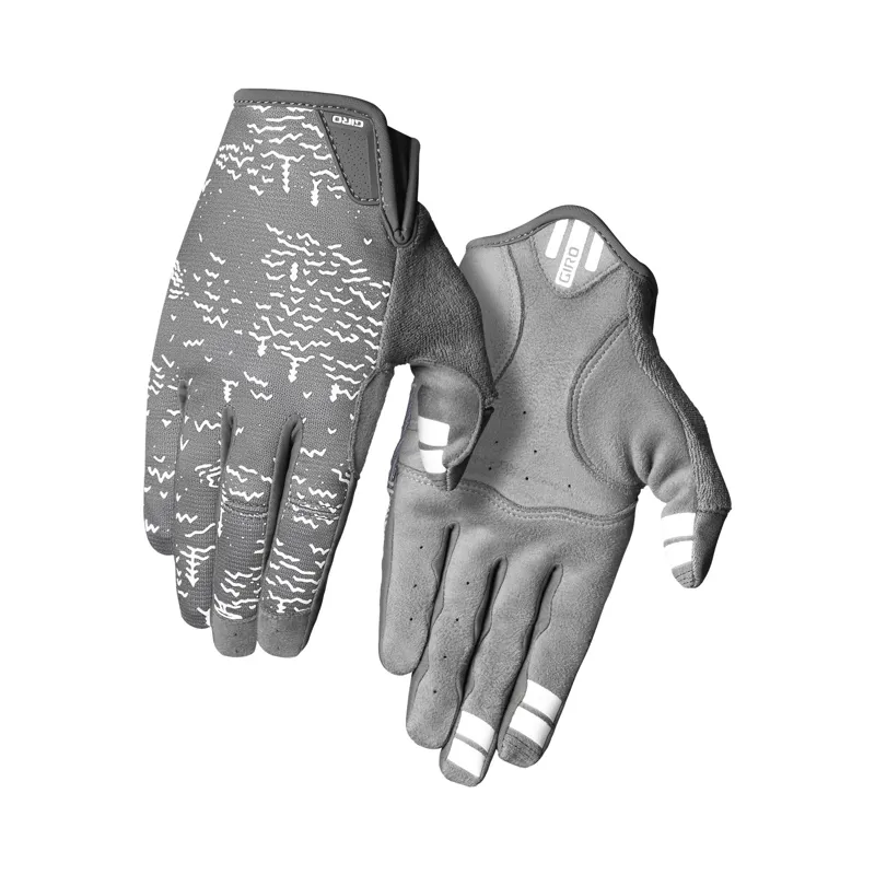 Giro La DND Women's Mountain Bike Gloves In Grey 3 Giro La DND Women's Mountain Bike Gloves In Grey