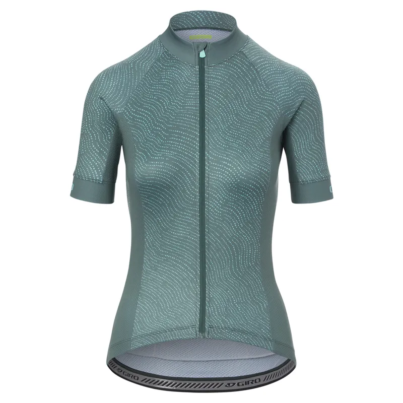 2021 Giro Women's Chrono Sport Short Sleeve Jersey In Green 3 2021 Giro Women's Chrono Sport Short Sleeve Jersey In Green