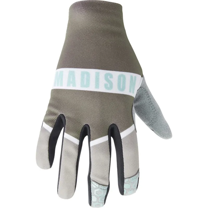 Madison Alpine Youth Gloves In Grey 3 Madison Alpine Youth Gloves In Grey