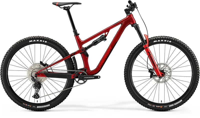 Merida One-Forty 500 Mountain Bike In Red 3 Merida One-Forty 500 Mountain Bike In Red