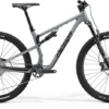 Merida One-Twenty 600 Mountain Bike In Grey/Black/Silver -Bicycle Promotion Shop one twenty 600 gryblk my24