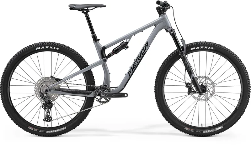 Merida One-Twenty 600 Mountain Bike In Grey/Black/Silver 3 Merida One-Twenty 600 Mountain Bike In Grey/Black/Silver