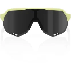 100% S2 Black Mirror Lens Sunglasses In Soft Tact Glow