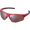 Shimano Twinspark High Contrast Road Glasses In Red